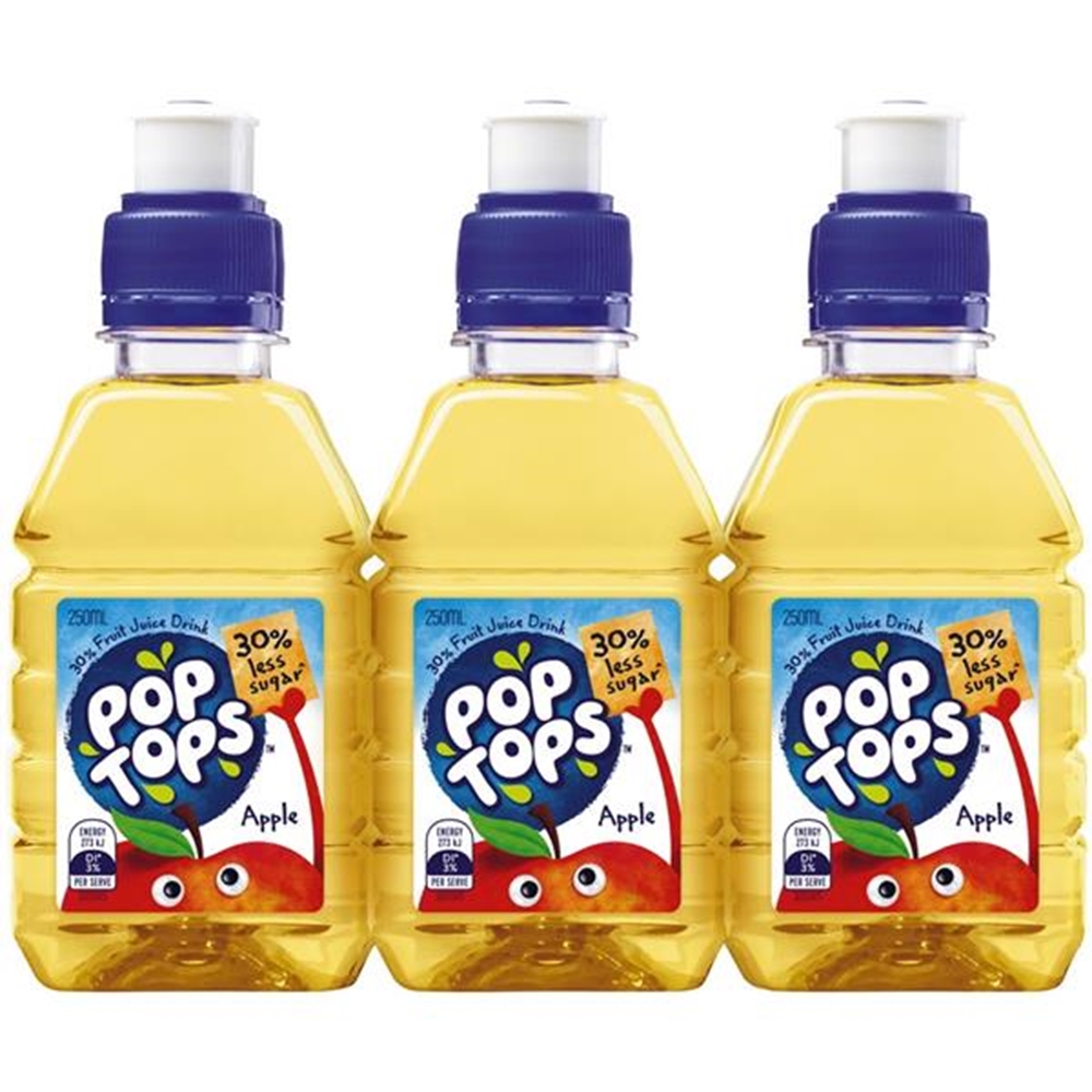 POP TOPS APPLE 250ML